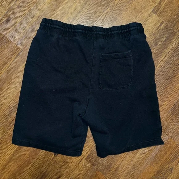 H&M Black Drawstring Cotton Shorts Size XL - Picture 6 of 13